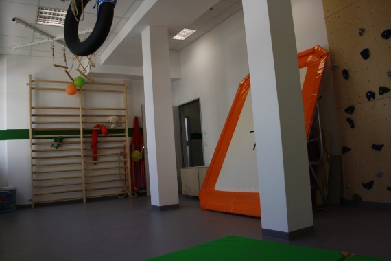 Trampolin, Sprossenw&auml;nde, Deckenkreuze